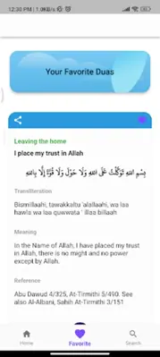 Dua and Zikr android App screenshot 2